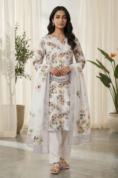Rubaaiyat R Prints Volume 3 D 25 White Lawn Collection 2026