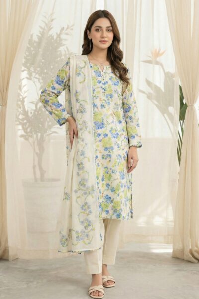 Rubaaiyat R Prints Volume 3 D 30 Y White Lawn Collection 2026
