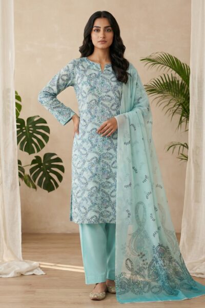 Rubaaiyat R Prints Volume 3 D 35 Aqua Lawn Collection 2026