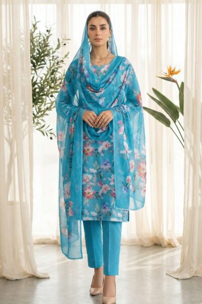 Rubaaiyat R Prints Volume 3 D 36 Ferozi Lawn Collection 2026
