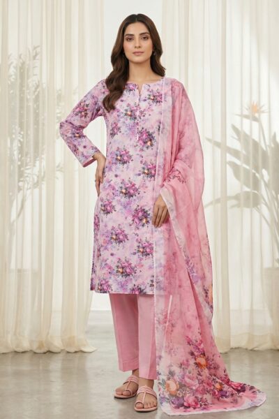 Rubaaiyat R Prints Volume 3 D 40 Pink Lawn Collection 2026