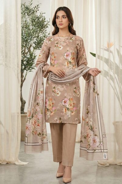 Rubaaiyat R Prints Volume 3 D 42 Brown Lawn Collection 2026
