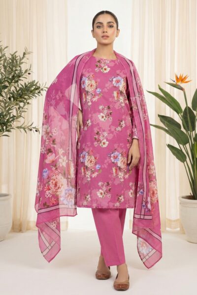 Rubaaiyat R Prints Volume 3 D 42 T Pink Lawn Collection 2026