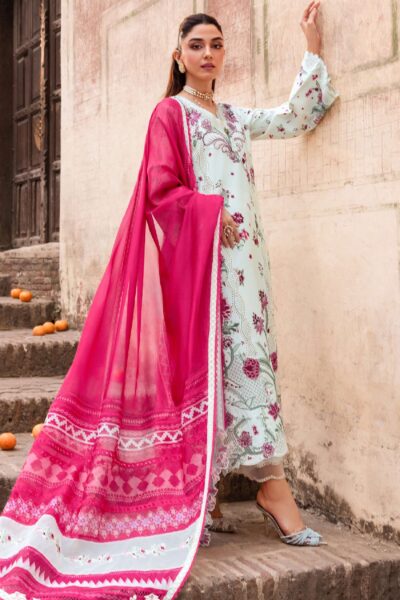 Saira Shakira Breeze Unstitched Sbl 1a Ivy Lawn Collection 2026