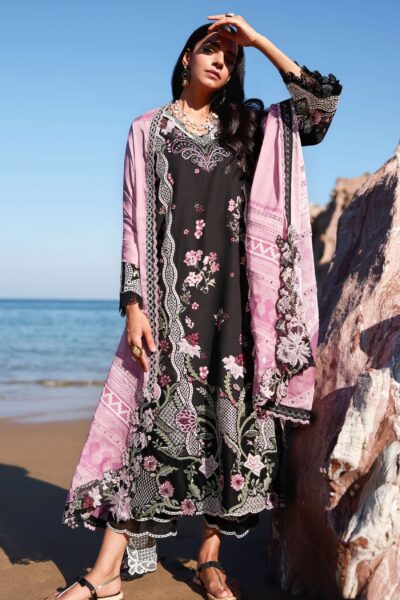 Saira Shakira Breeze Unstitched Sbl 1B Ivy Lawn Collection 2026