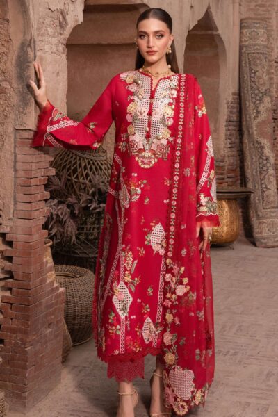 Saira Shakira Breeze Unstitched Sbl 6A Rose Lawn Collection 2026