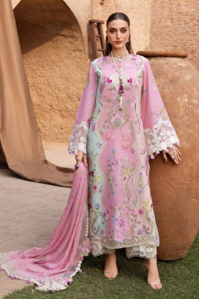 Saira Shakira Breeze Unstitched Sbl 7A Faye Lawn Collection 2026