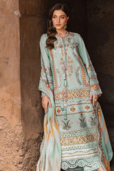 Saira Shakira Breeze Unstitched Sbl 8A Runa Lawn Collection 2026