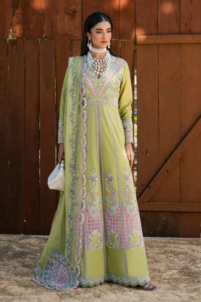 Zarizaa Aura Of Flora Luxury Moss Lawn Collection 2026