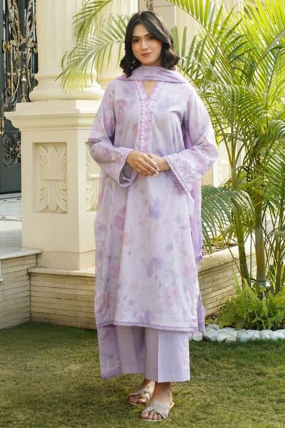 Zyna Ramadan Edit Unstitched Elina Lawn Collection 2026