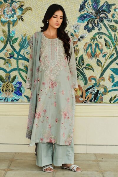 Zyna Ramadan Edit Unstitched Mira Lawn Collection 2026