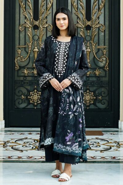 Zyna Ramadan Edit Unstitched Riva Lawn Collection 2026