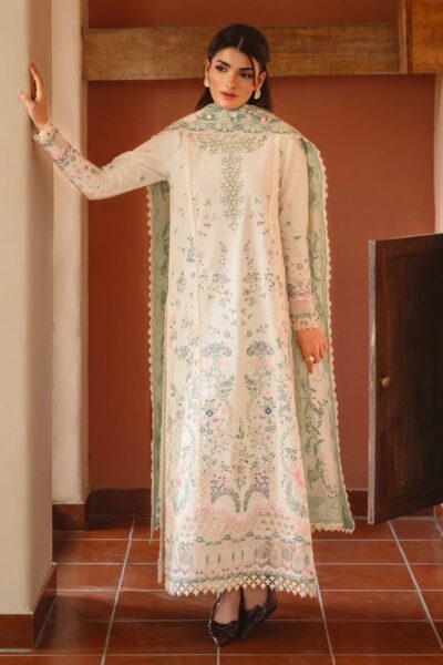 Ayzel The Whisper Lawn Embroidered Bareeze