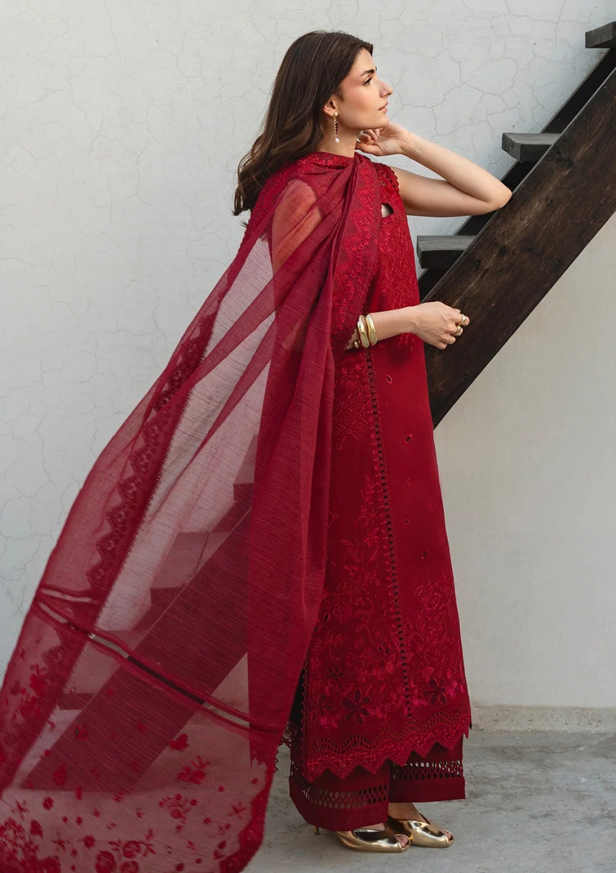 Ayzel The Whisper Lawn Embroidered Blush 3 Ayzel The Whisper Lawn Embroidered Blush