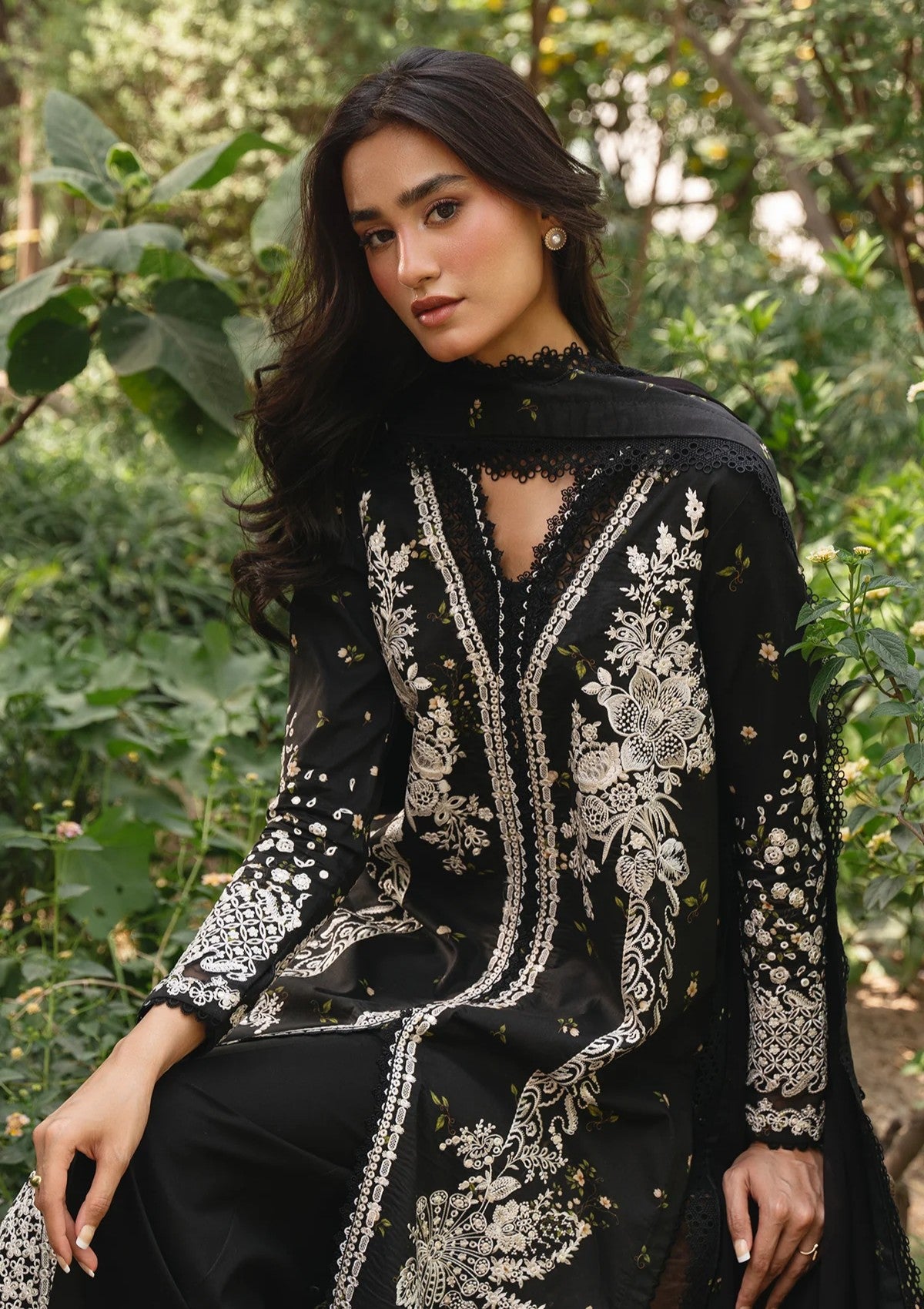 Ayzel The Whisper Lawn Embroidered Nightveil 3 Ayzel The Whisper Lawn Embroidered Nightveil
