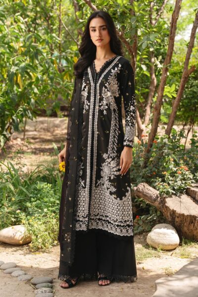 Ayzel The Whisper Lawn Embroidered Nightveil