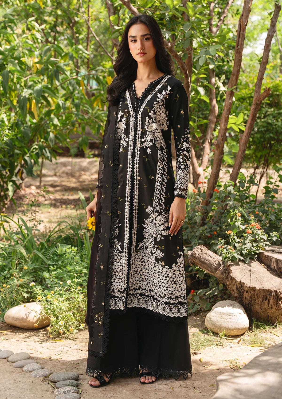 Ayzel The Whisper Lawn Embroidered Nightveil 1 Ayzel The Whisper Lawn Embroidered Nightveil