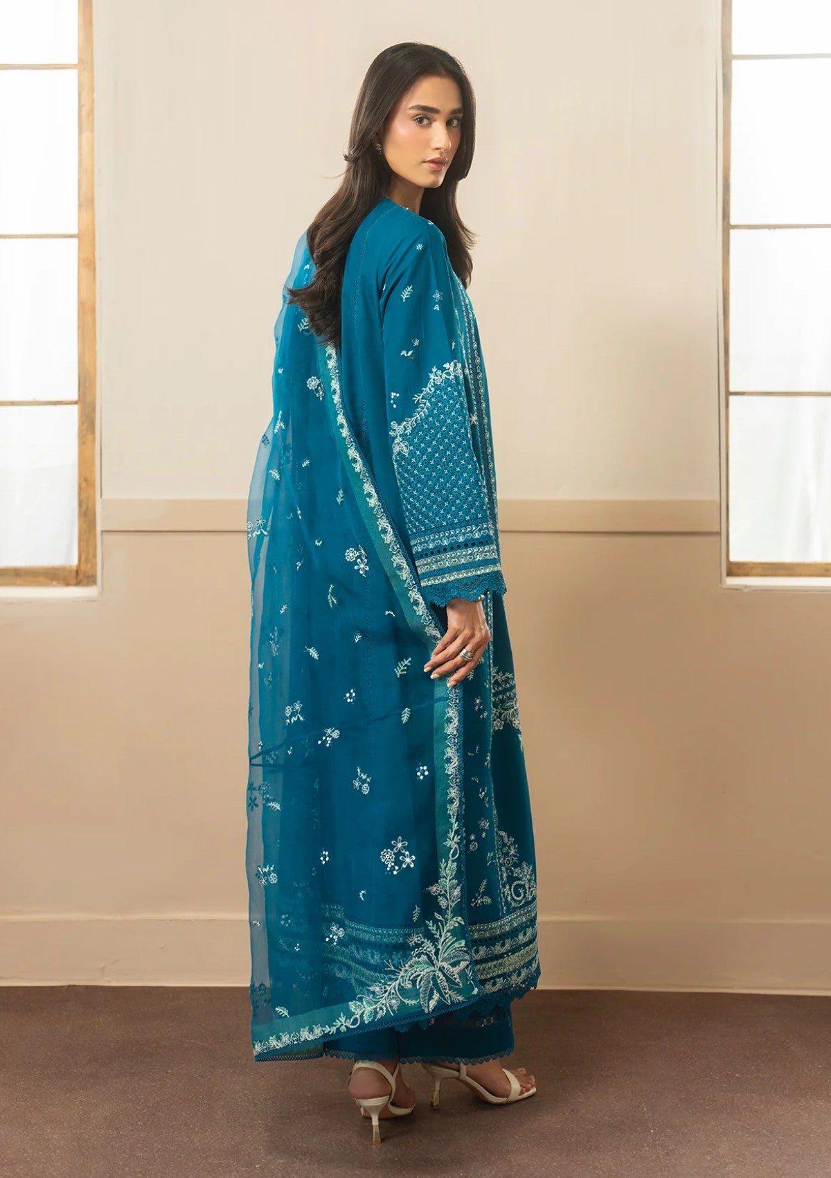 Ayzel The Whisper Lawn Embroidered Olive 2 Ayzel The Whisper Lawn Embroidered Olive