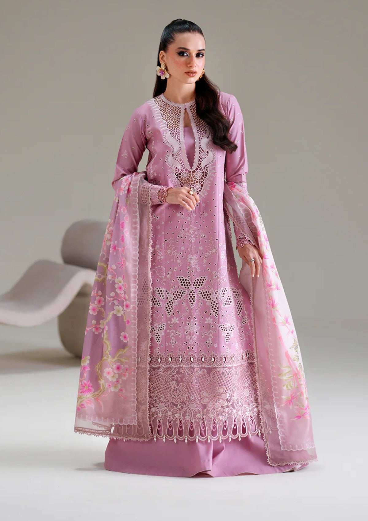 Bin Ilyas Amour Luxury Lawn D 181B 2 Bin Ilyas Amour Luxury Lawn D 181B