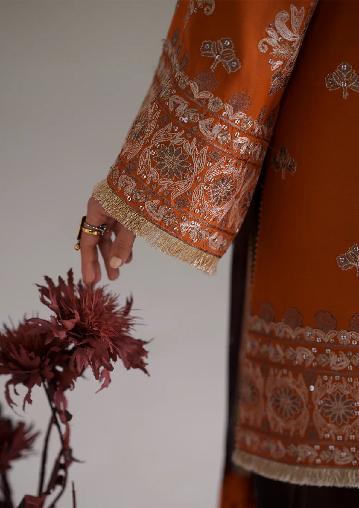 Bin Ilyas Amour Luxury Lawn D 183A 4 Bin Ilyas Amour Luxury Lawn D 183A