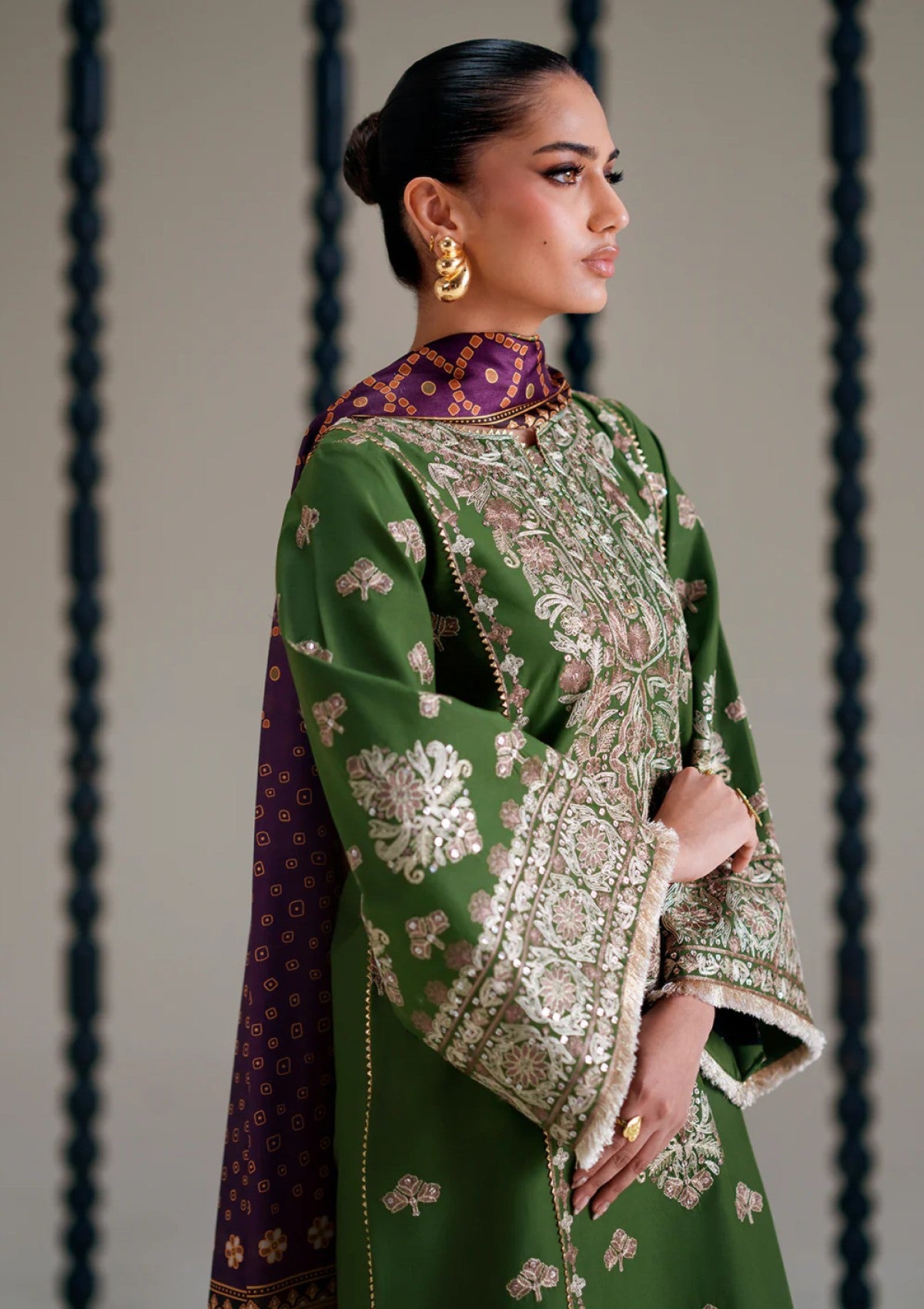 Bin Ilyas Amour Luxury Lawn D 183B 3 Bin Ilyas Amour Luxury Lawn D 183B