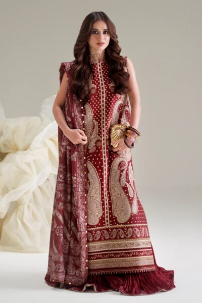 Shop Pakistani Clothes Online Uk 18 Bin Ilyas Amour Luxury Lawn D 185A