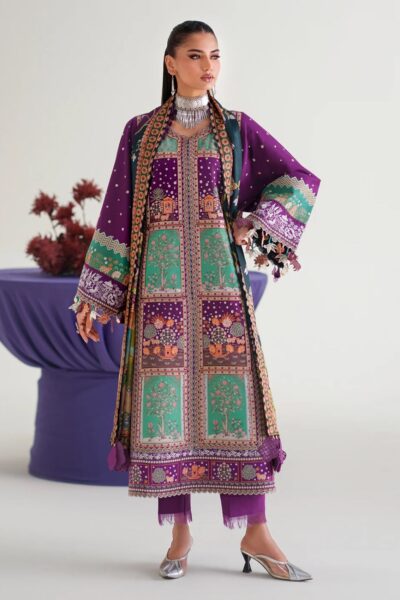 Bin Ilyas Amour Luxury Lawn D 186a