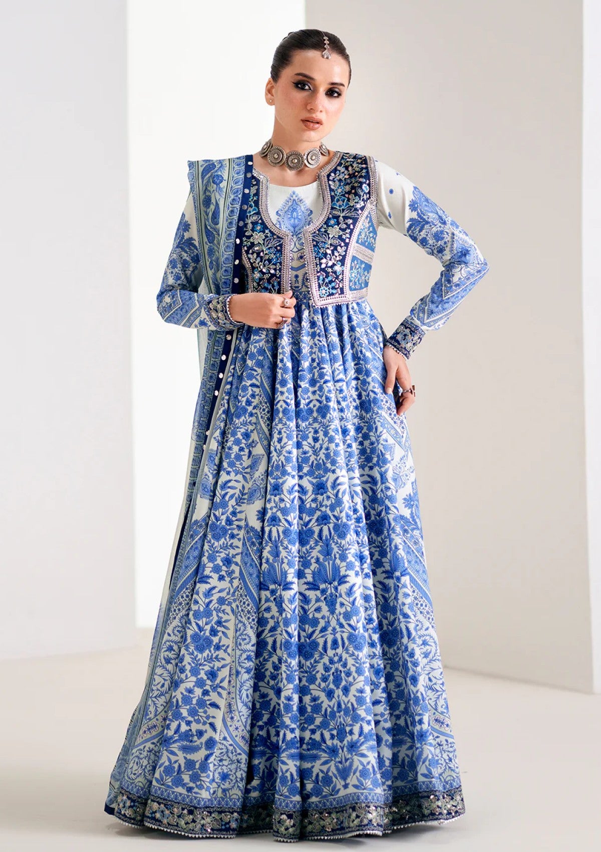 Bin Ilyas Amour Luxury Lawn D 188A 1 Bin Ilyas Amour Luxury Lawn D 188A