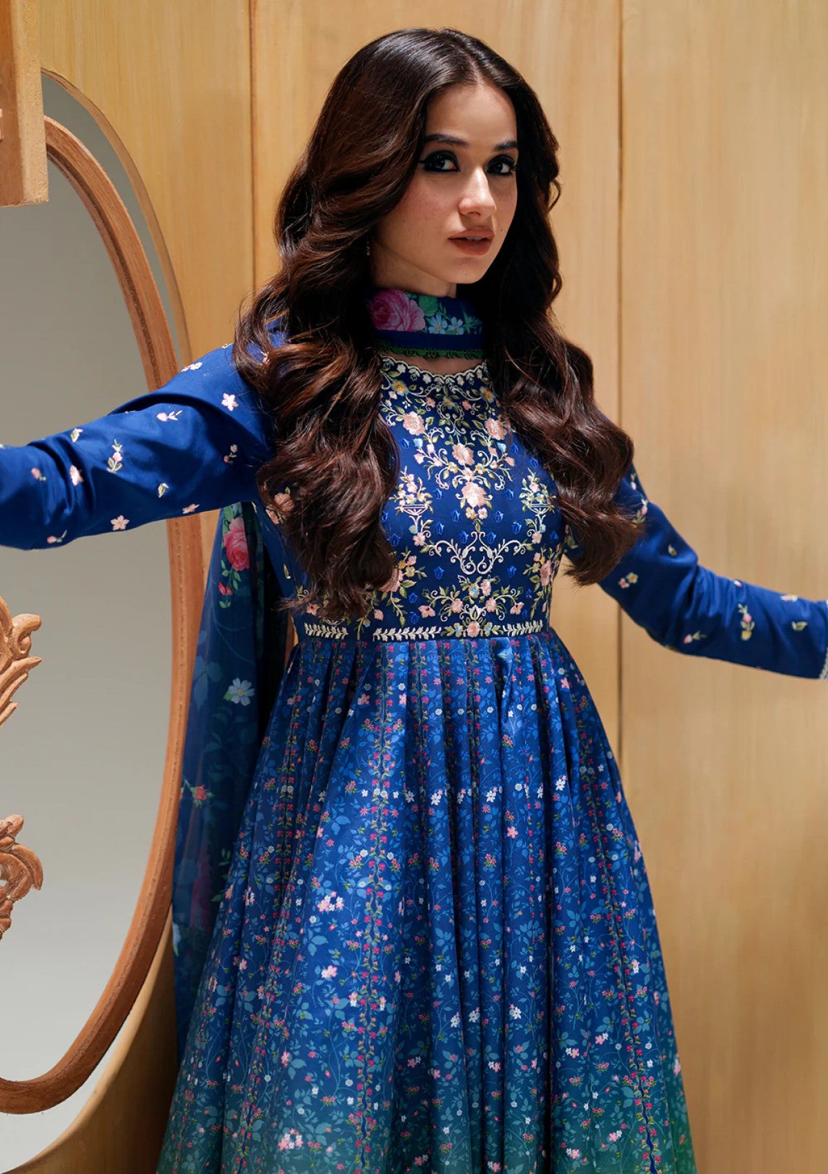 Bin Ilyas Amour Luxury Lawn D 189A 4 Bin Ilyas Amour Luxury Lawn D 189A