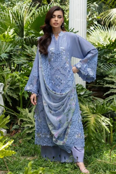 Elaf Premium Luxury Lawn Vol 2 Elq 02b