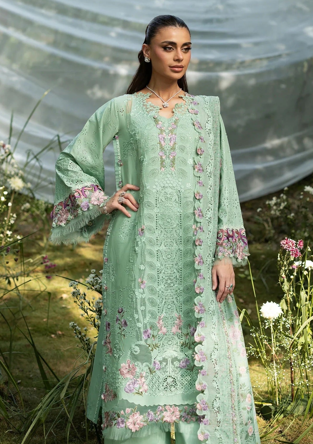 Elaf Premium Luxury Lawn Vol 2 Elq 03A 3 Elaf Premium Luxury Lawn Vol 2 Elq 03A