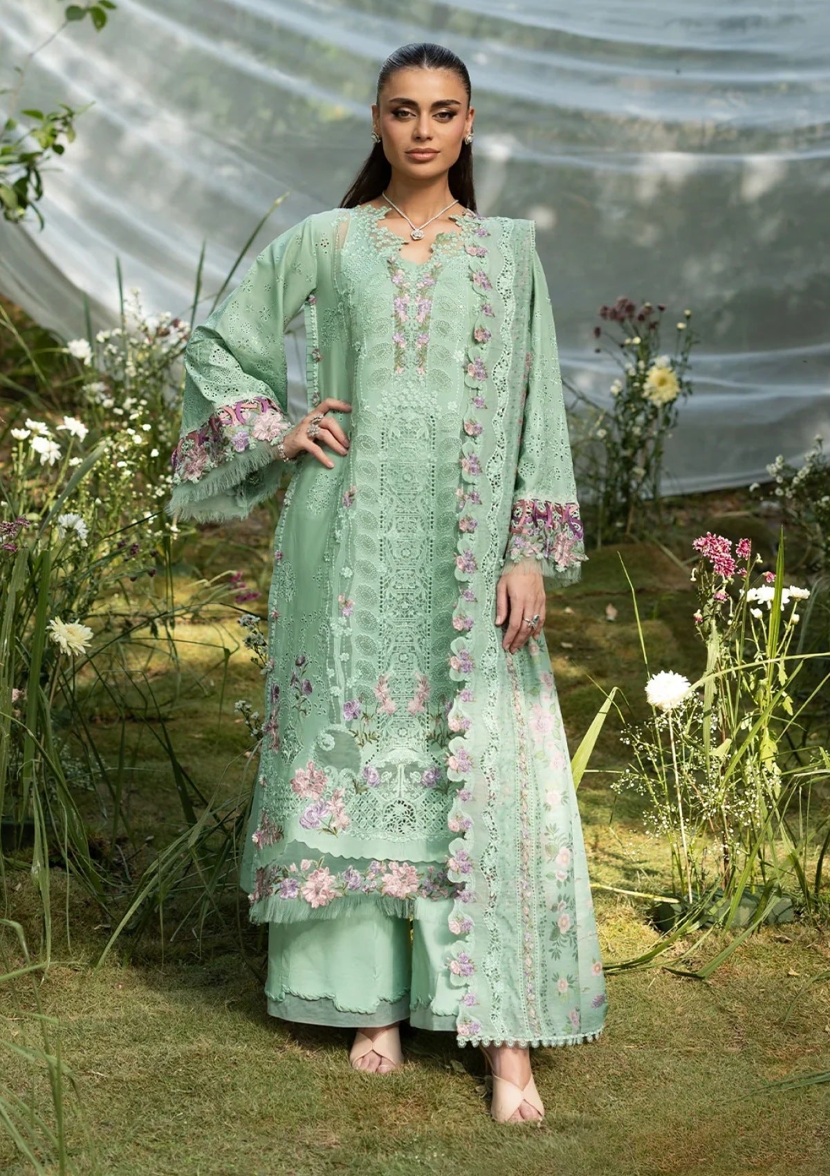 Elaf Premium Luxury Lawn Vol 2 Elq 03A 4 Elaf Premium Luxury Lawn Vol 2 Elq 03A