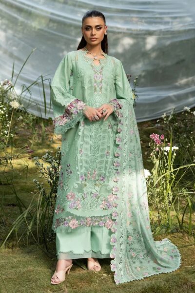 Elaf Premium Luxury Lawn Vol 2 Elq 03a