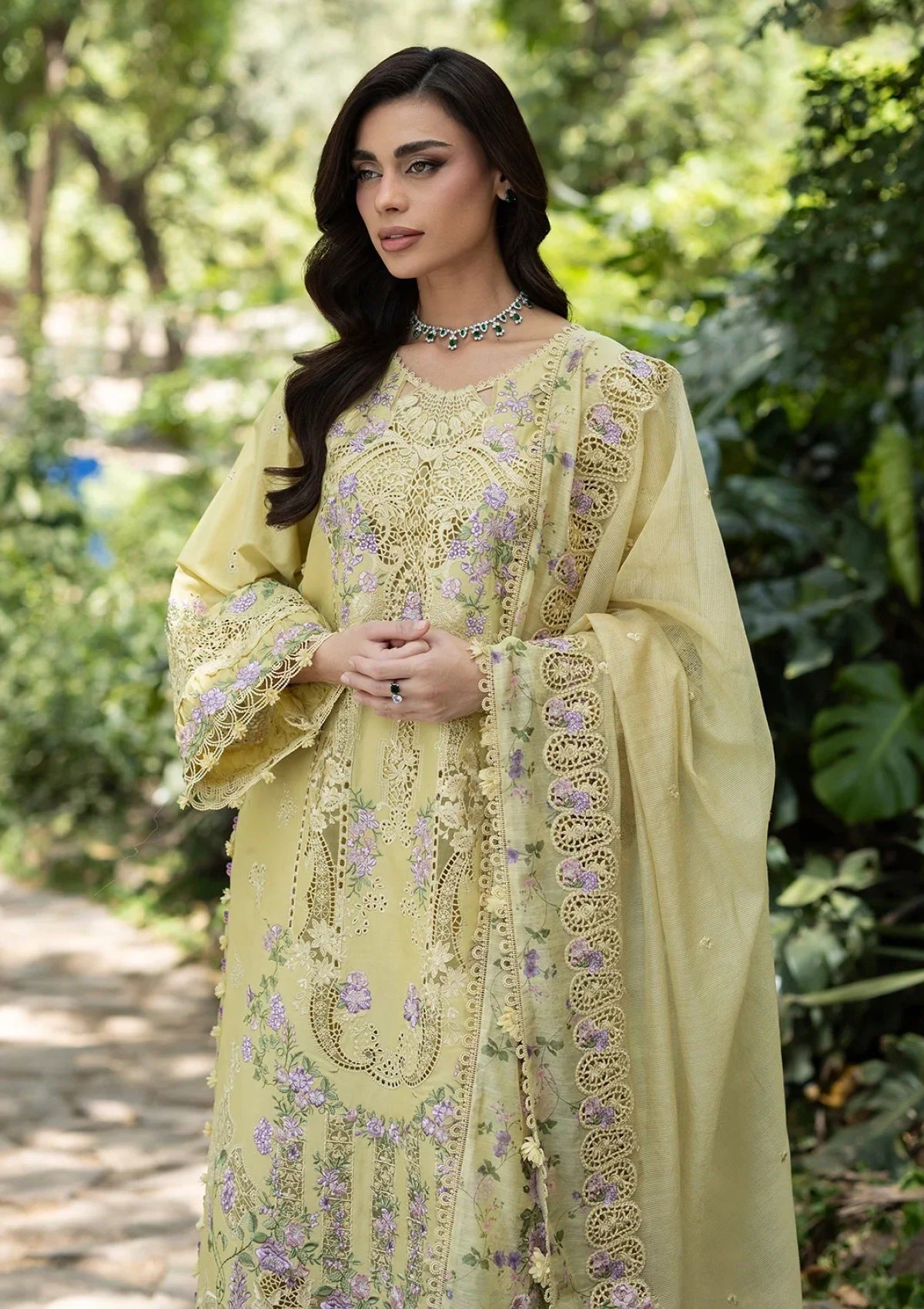 Elaf Premium Luxury Lawn Vol 2 Elq 07A 4 Elaf Premium Luxury Lawn Vol 2 Elq 07A