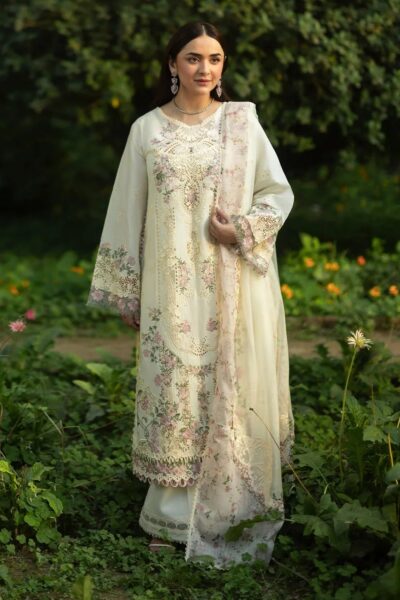 Shop Pakistani Clothes Online Uk 20 Elaf Premium Luxury Lawn Vol 2 Elq 07B