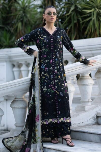 Elaf Premium Signature Embroidered Lawn Vol Ii Esg 02b