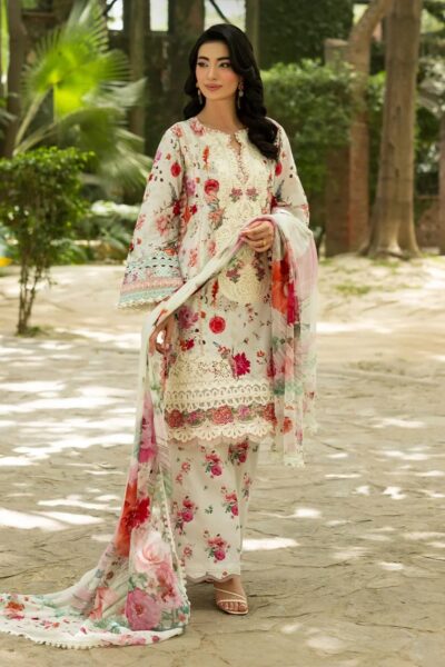 Elaf Premium Signature Embroidered Lawn Vol Ii Esg 04a