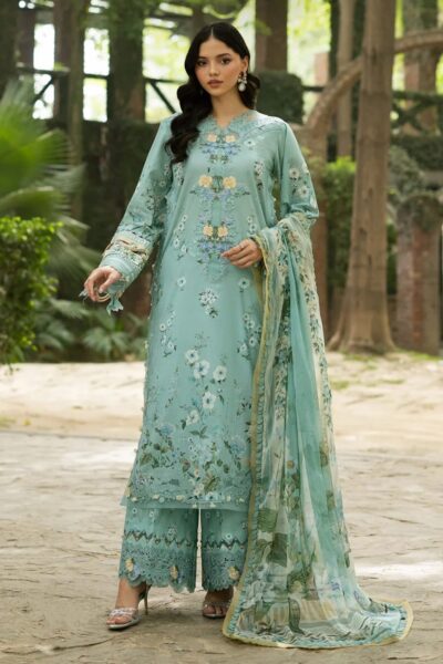 Elaf Premium Signature Embroidered Lawn Vol Ii Esg 06b