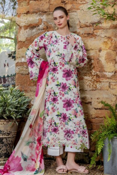 Humdum The Scenery Lawn Printkari D 01