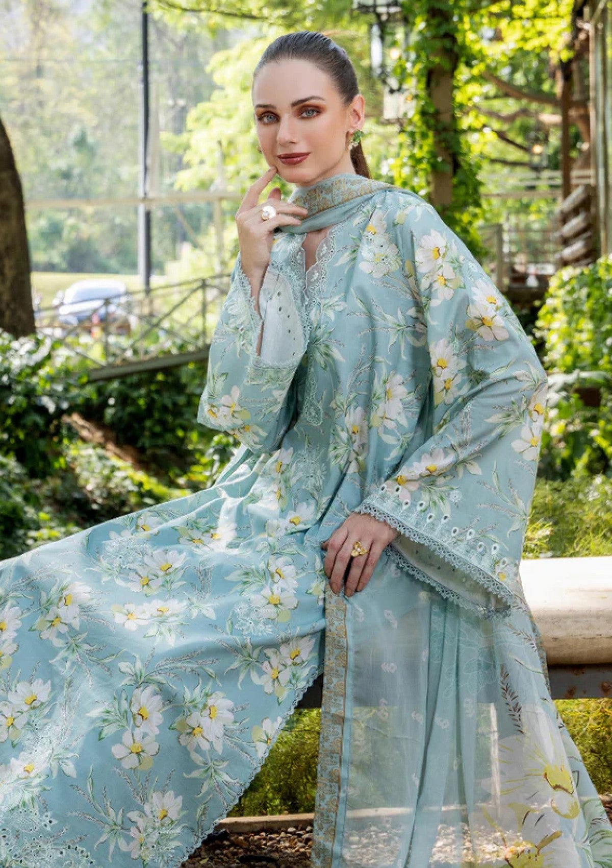 Humdum The Scenery Lawn Printkari D 04 3 Humdum The Scenery Lawn Printkari D 04