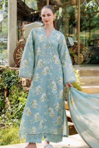 Humdum The Scenery Lawn Printkari D 04