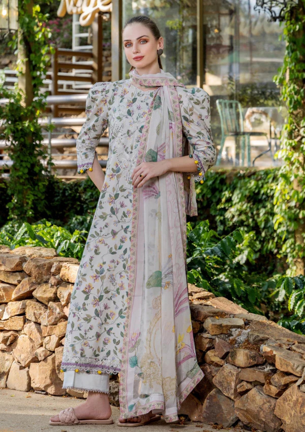 Humdum The Scenery Lawn Printkari D 07 3 Humdum The Scenery Lawn Printkari D 07