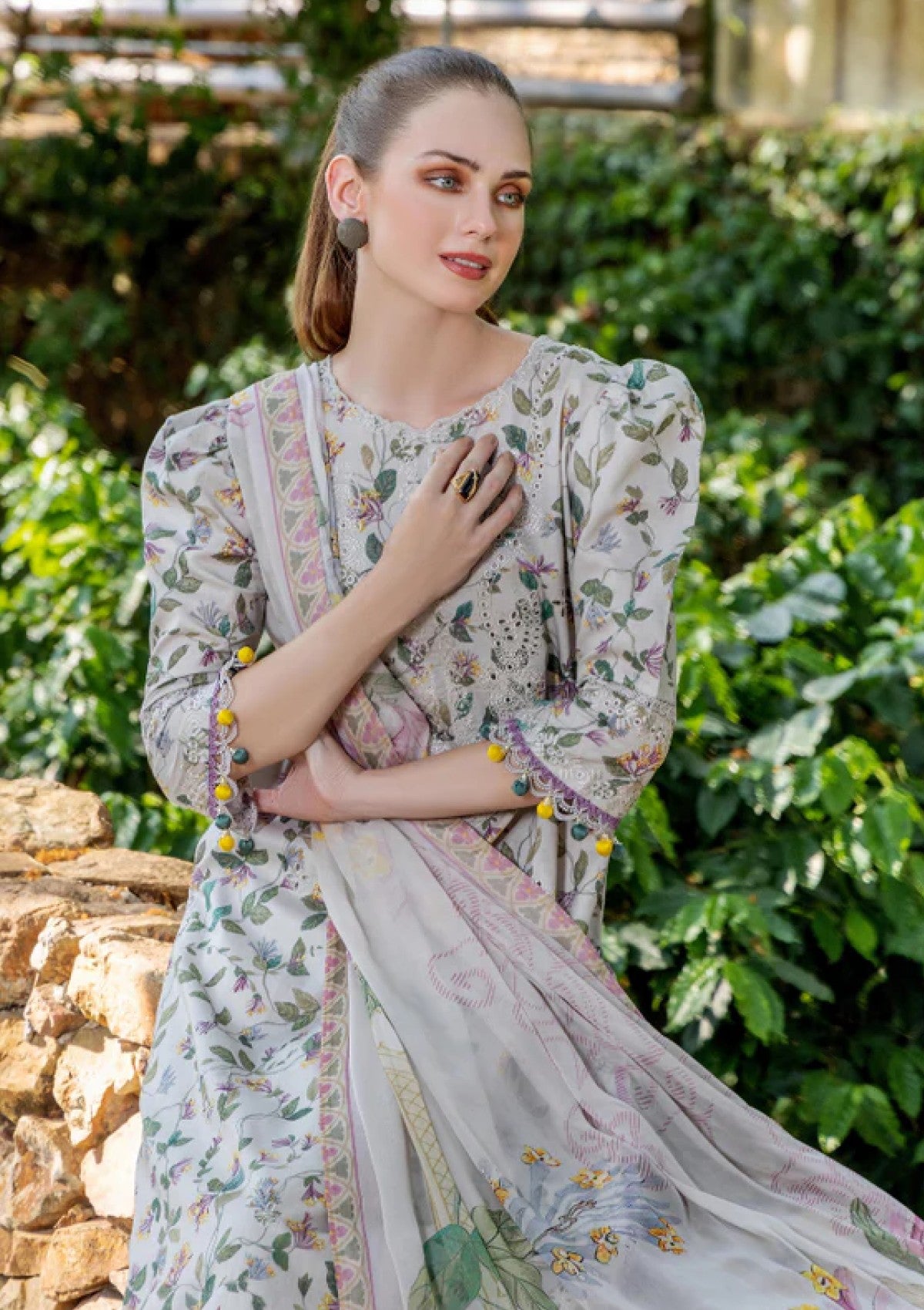Humdum The Scenery Lawn Printkari D 07 4 Humdum The Scenery Lawn Printkari D 07