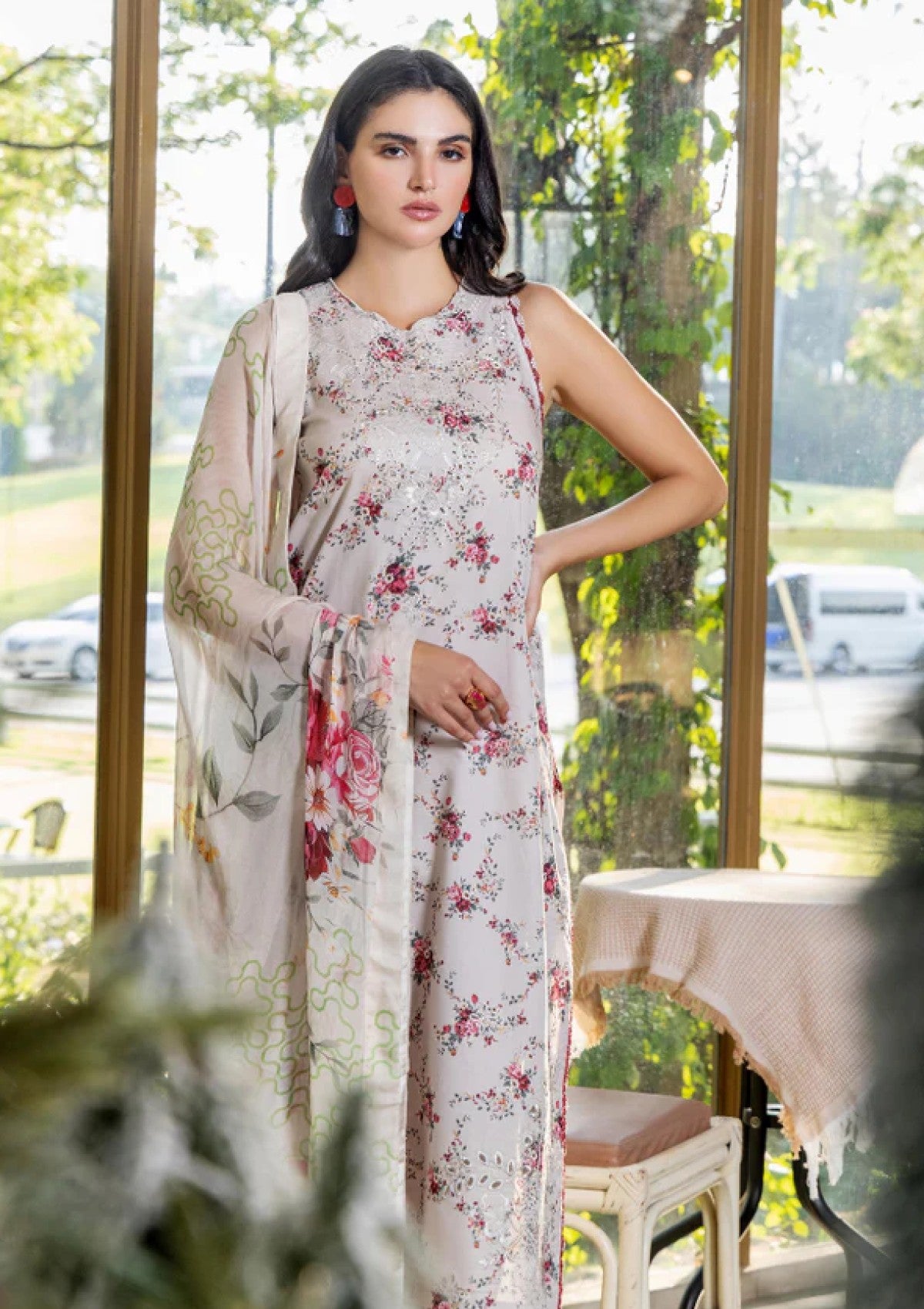 Humdum The Scenery Lawn Printkari D 08 2 Humdum The Scenery Lawn Printkari D 08