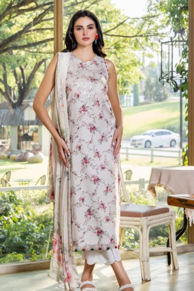Humdum The Scenery Lawn Printkari D 08