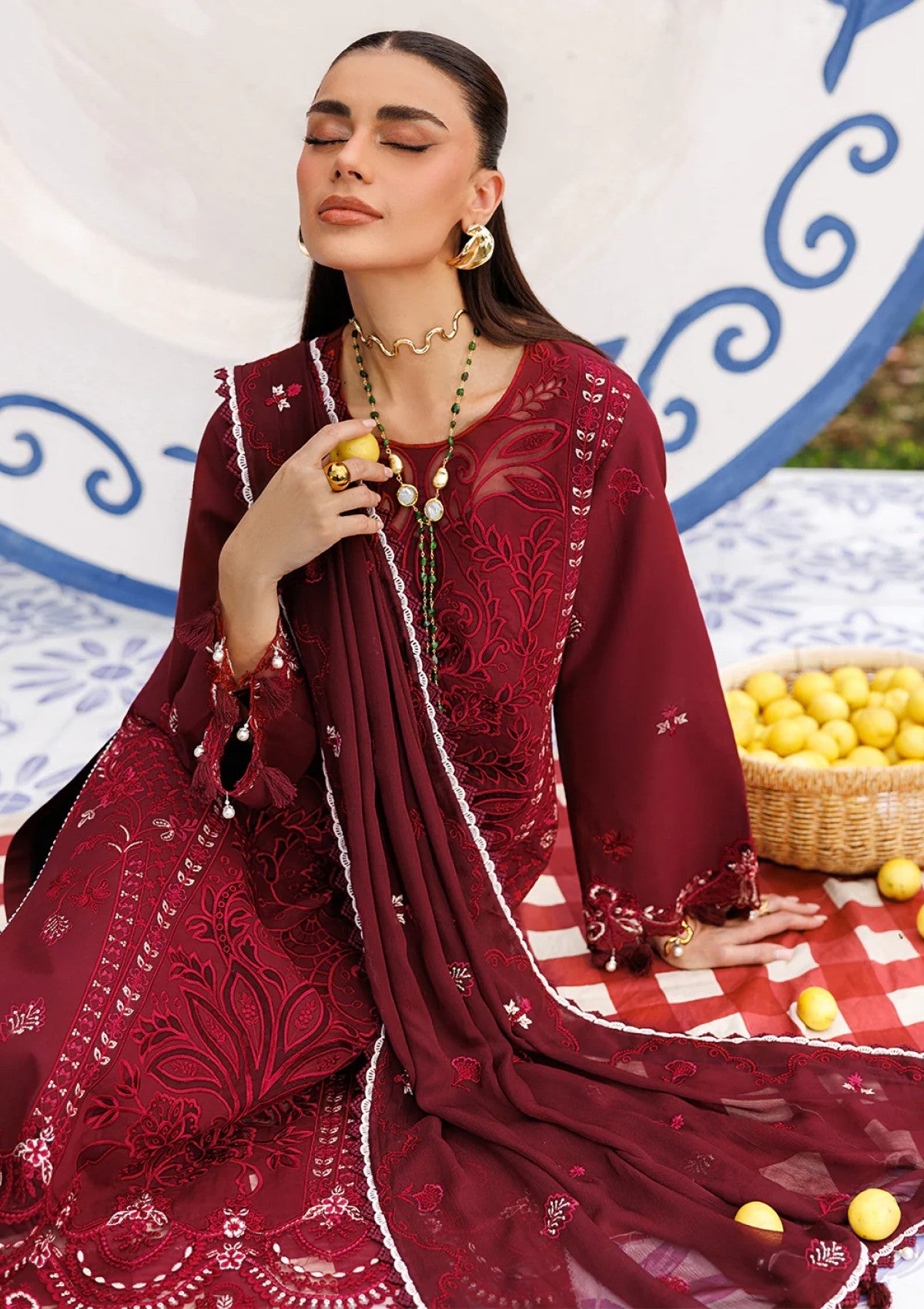 Mahnur Morbagh Luxury Lawn M 13 4 Mahnur Morbagh Luxury Lawn M 13