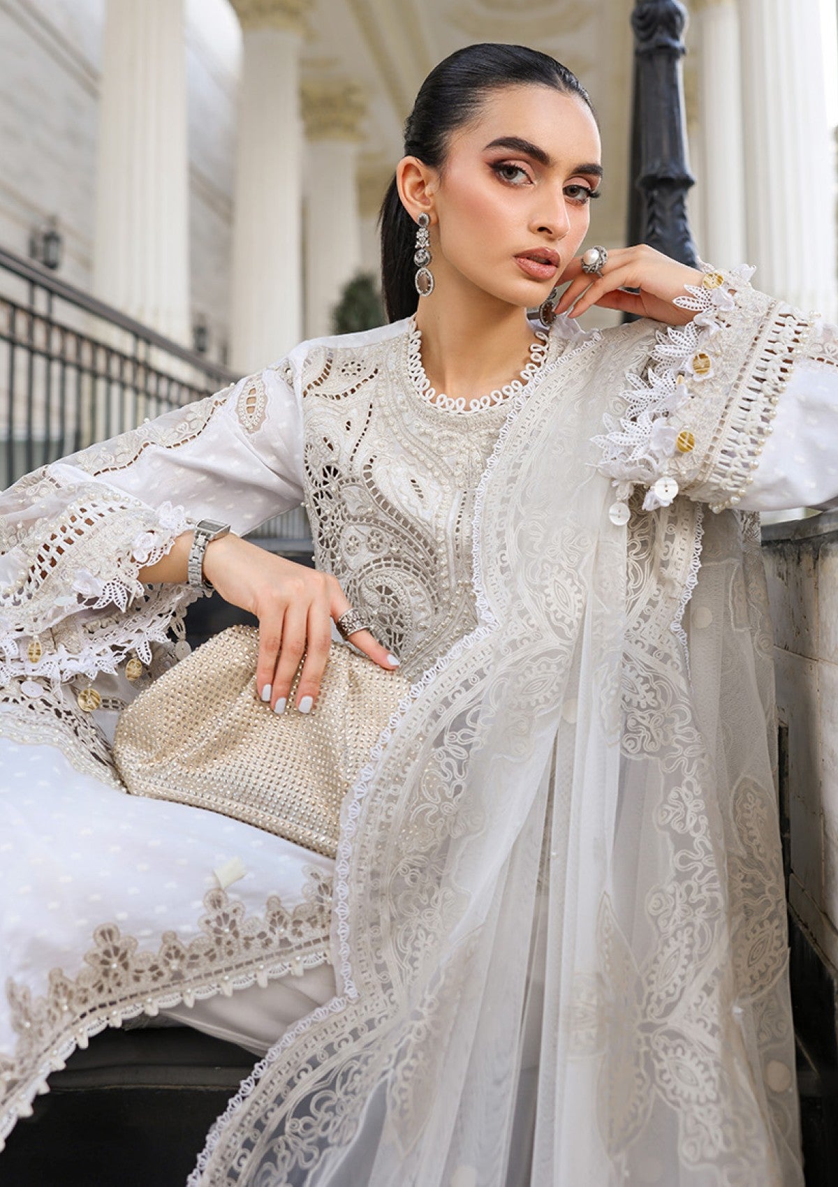 Maria B Luxury Lawn Mll 01 4 Maria B Luxury Lawn Mll 01