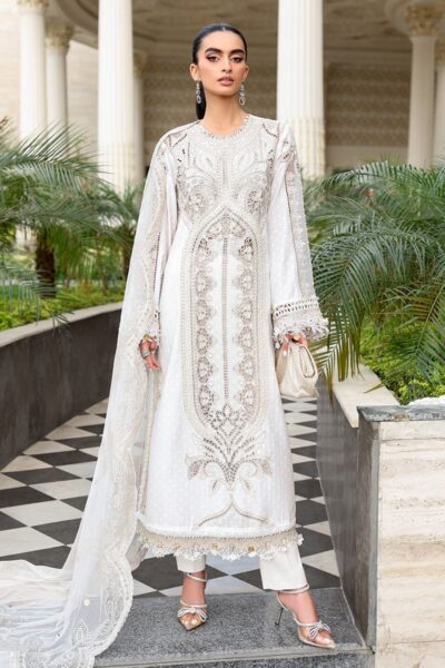 Maria B Luxury Lawn Mll 01