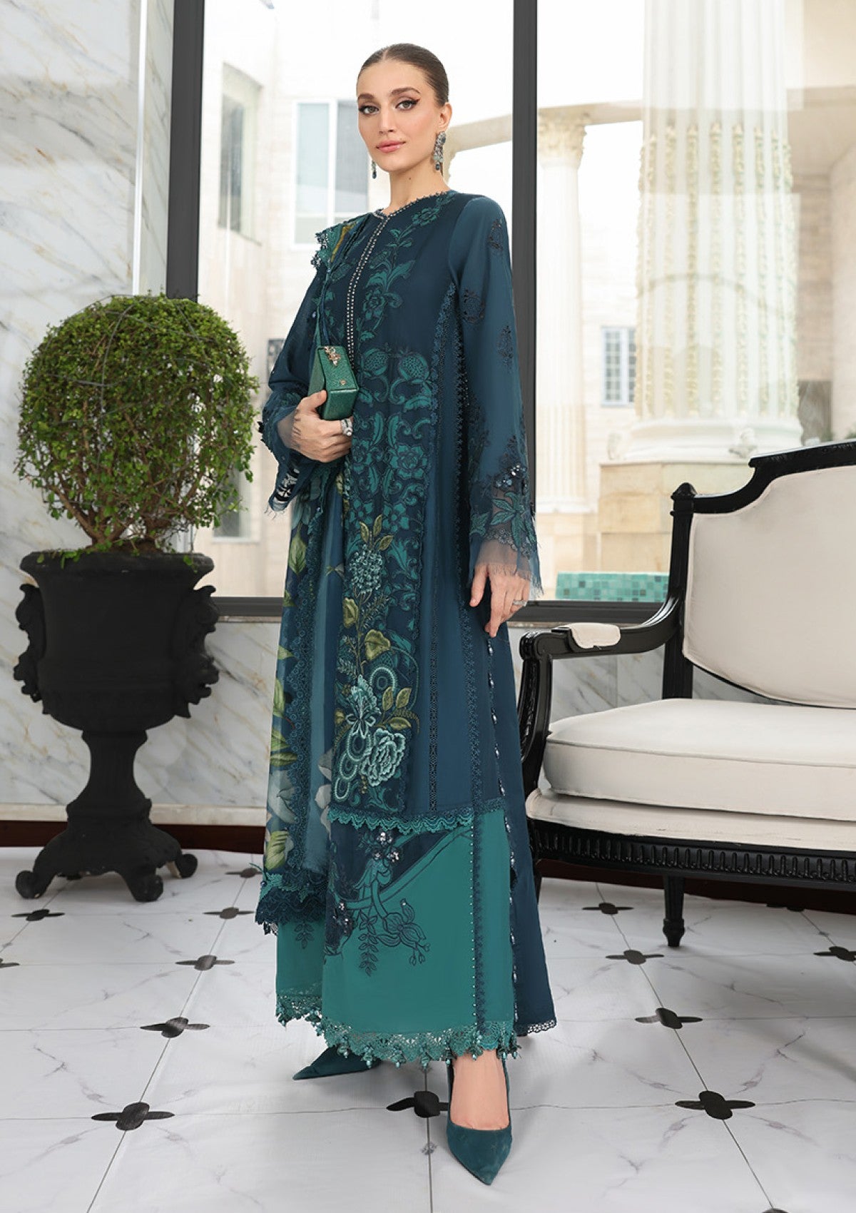 Maria B Luxury Lawn Mll 06 2 Maria B Luxury Lawn Mll 06