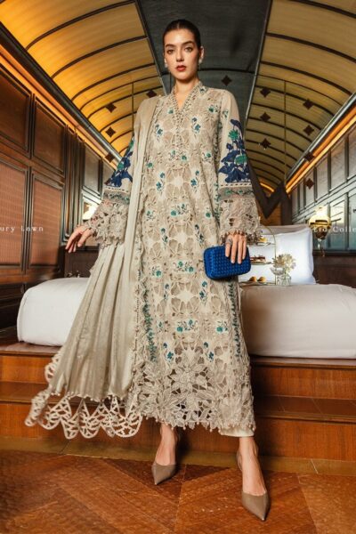 Maria B Luxury Lawn Mll 08